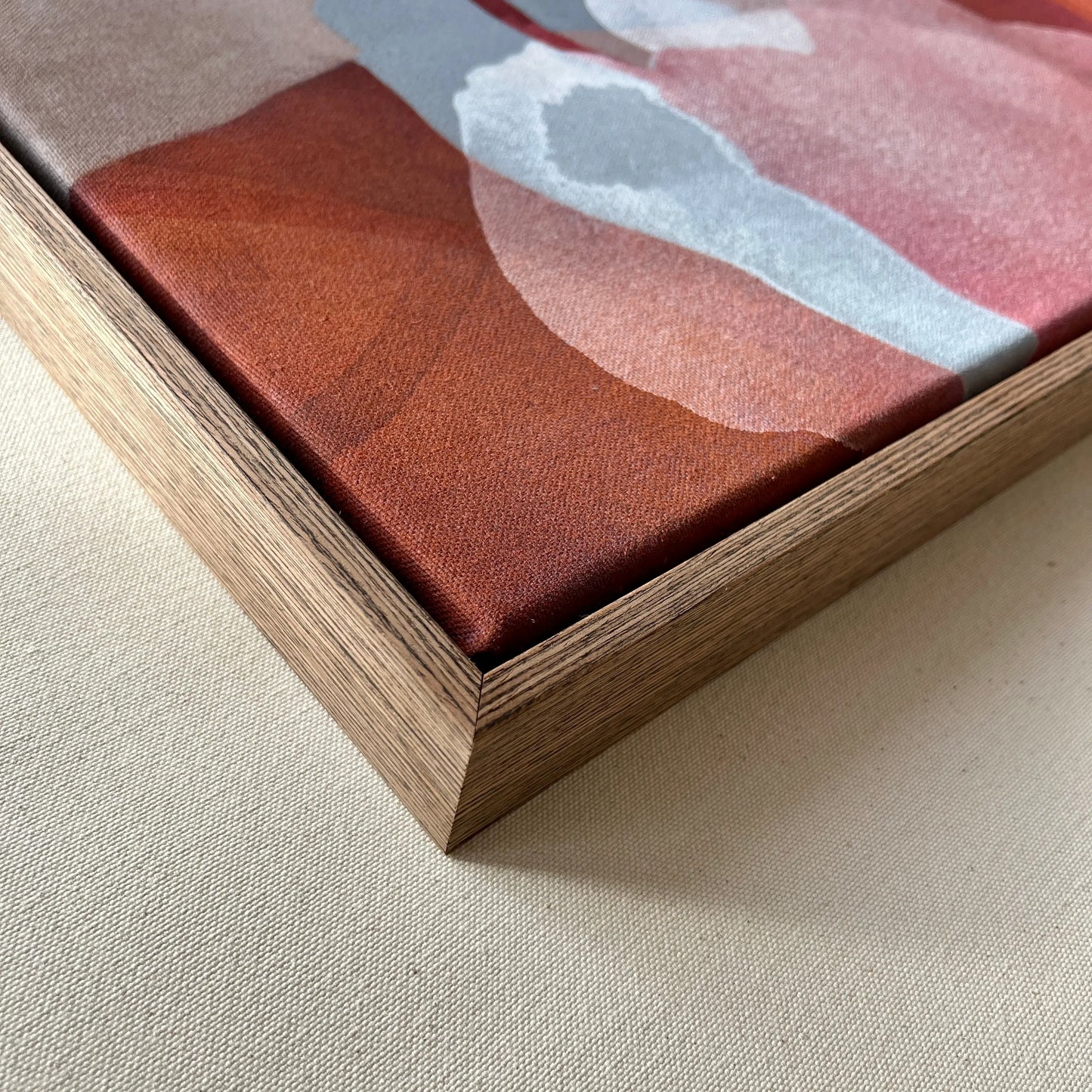 ROOTED | Original Abstract Art | Framed - Ida Kopperud Art