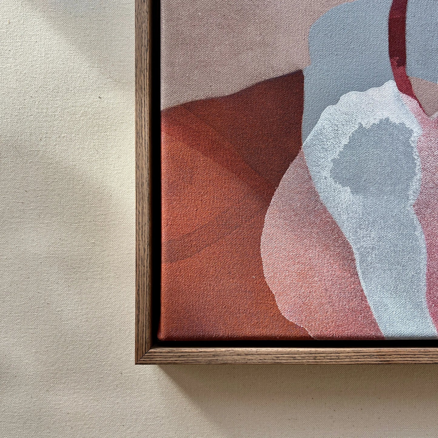 ROOTED | Original Abstract Art | Framed - Ida Kopperud Art