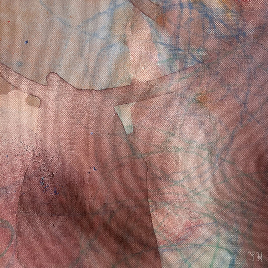 MINI ORIGINAL 5 | Original Abstract Art | Framed Ida Kopperud Art