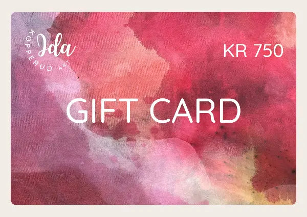 Ida Kopperud Art Gift Card 750 NOK