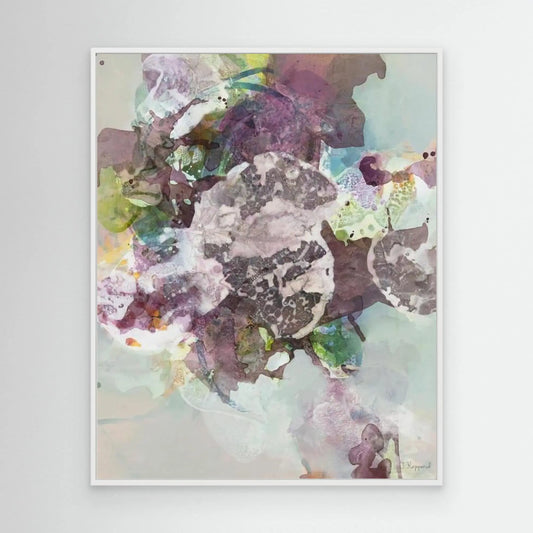 PATIENTLY BLOOMING 1 | Canvas Art Print | Framed