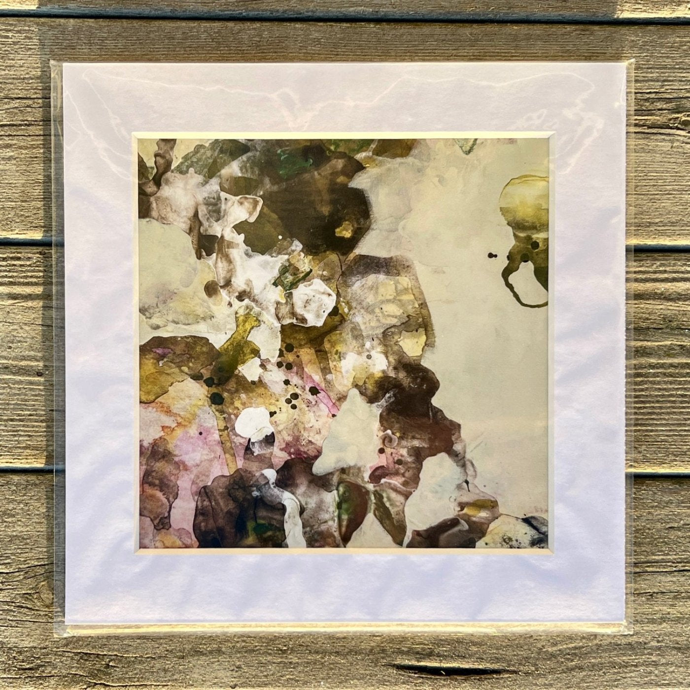 SECRET GARDEN print with passepartout