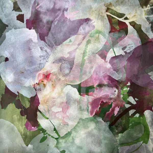 UNFOLDING, original abstract art by Ida Kopperud