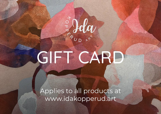 ART GIFT CARD Ida Kopperud Art