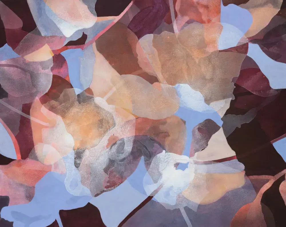 EASE, Original Abstract painting by Ida Kopperud