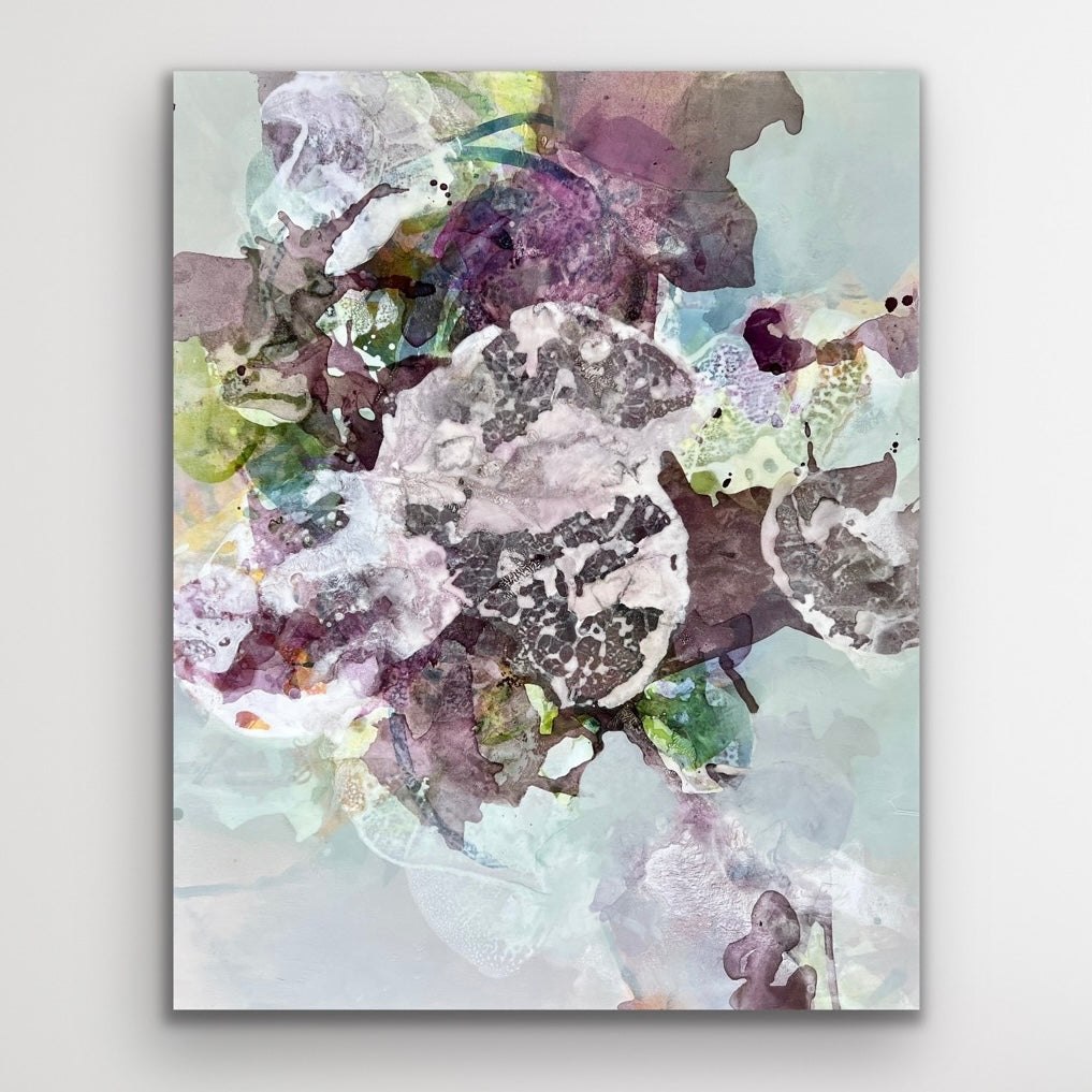 PATIENTLY BLOOMING | Original Abstract Art