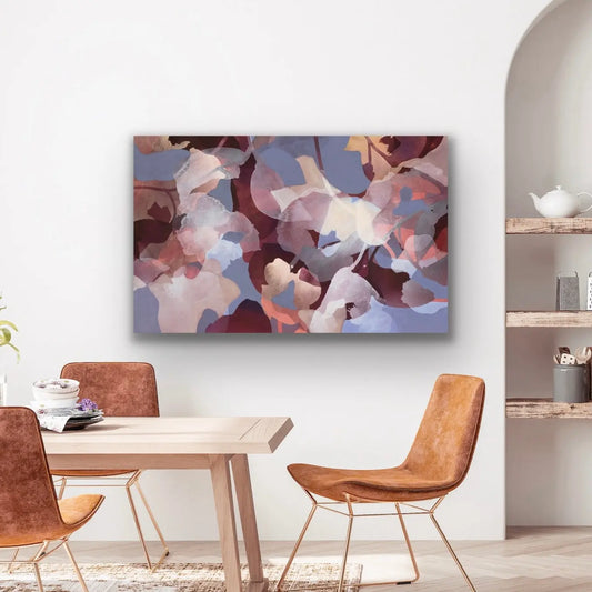 GRACE, Original Abstract painting by Ida Kopperud, displayed in interior