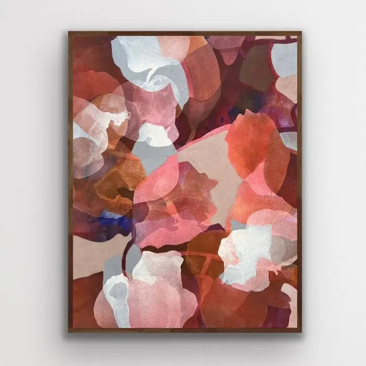 ROOTED | Original Abstract Art | Framed - Ida Kopperud Art