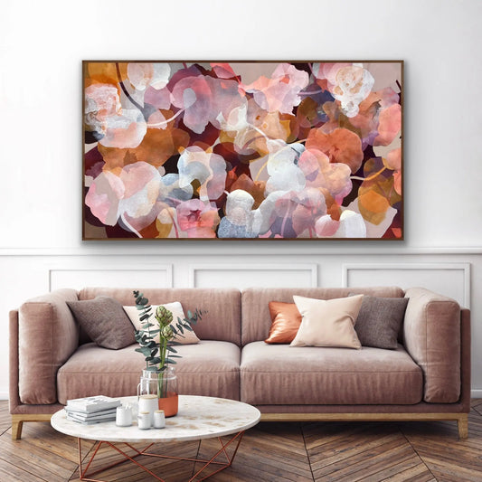 GENEROSITY | Original Abstract Art | Framed Ida Kopperud Art