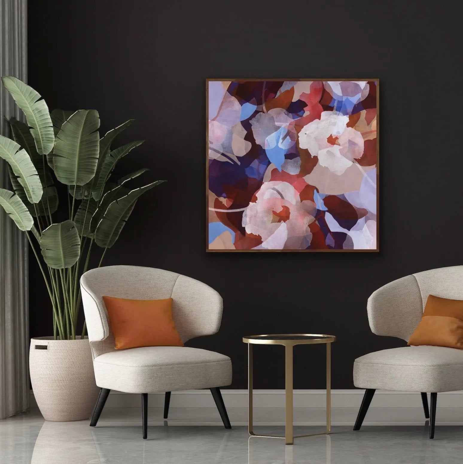 CLARITY | Original Abstract Art | Framed Ida Kopperud Art