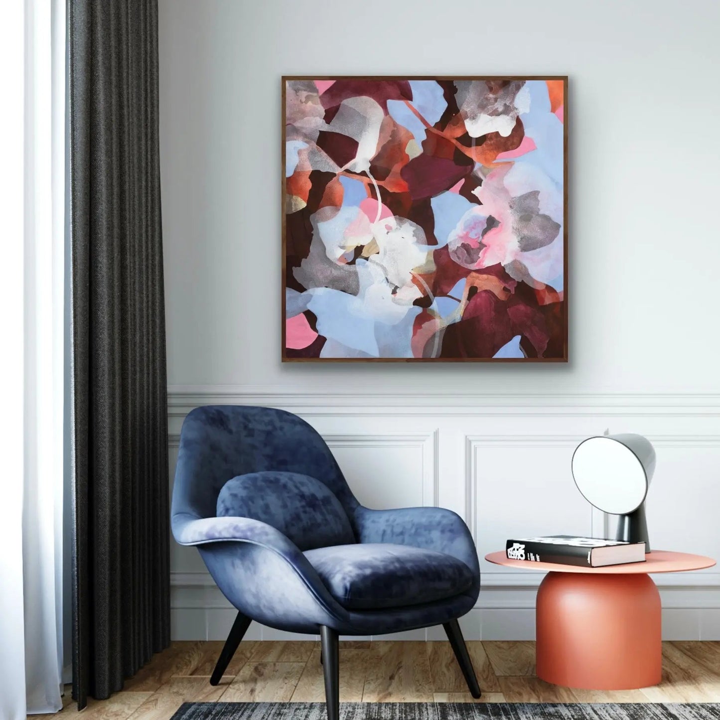 AUDACITY | Original Abstract Art | Framed Ida Kopperud Art