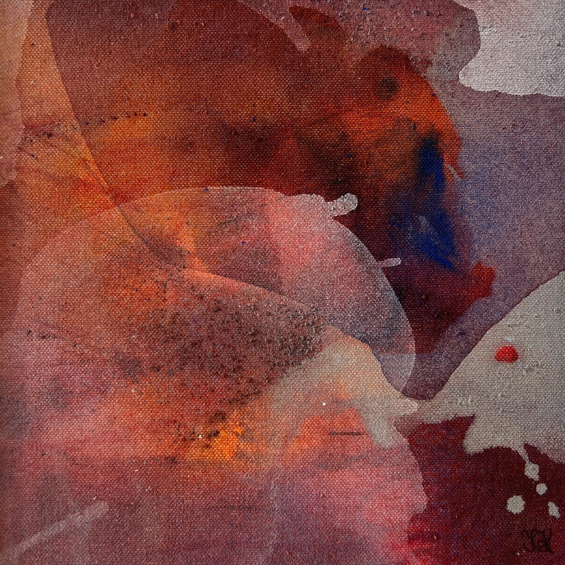 MINI ORIGINAL 1 | Original Abstract Art | Framed Ida Kopperud Art