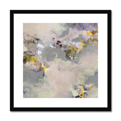 WHERE THE LIGHT GETS IN - Fine Art Print by Ida Kopperud with black frame.