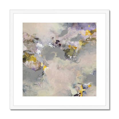 WHERE THE LIGHT GETS IN - Fine Art Print by Ida Kopperud with white frame.