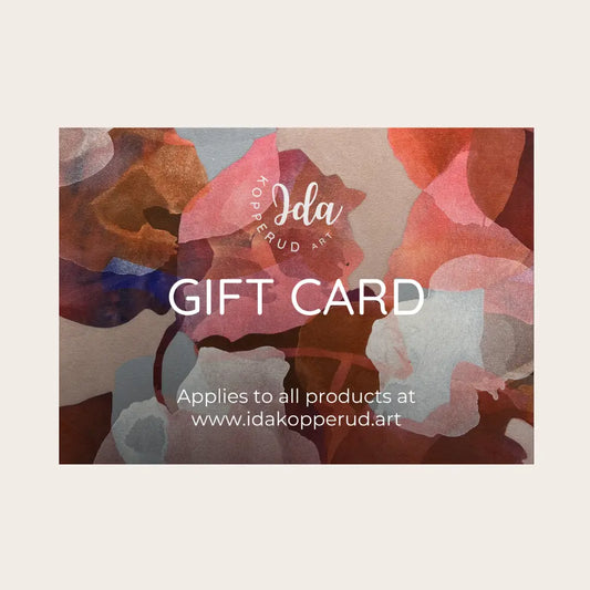 ART GIFT CARD Ida Kopperud Art