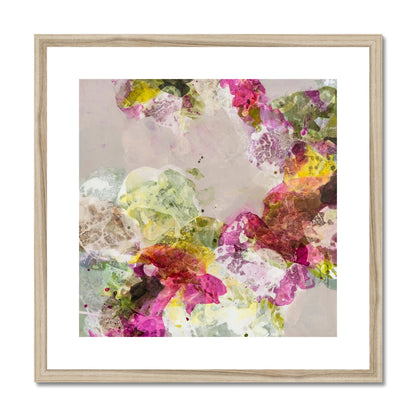 BOLD WHISPERS fine art print in natural frame.