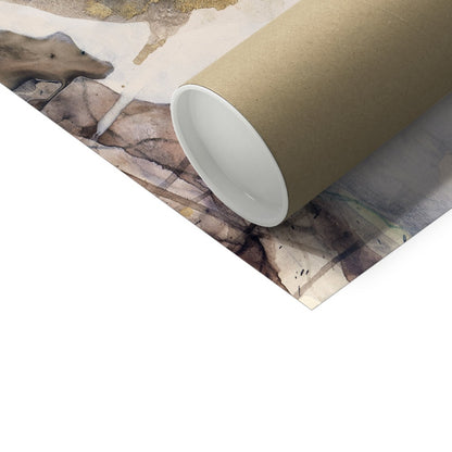 BREATHE fine art print and cardboard tube