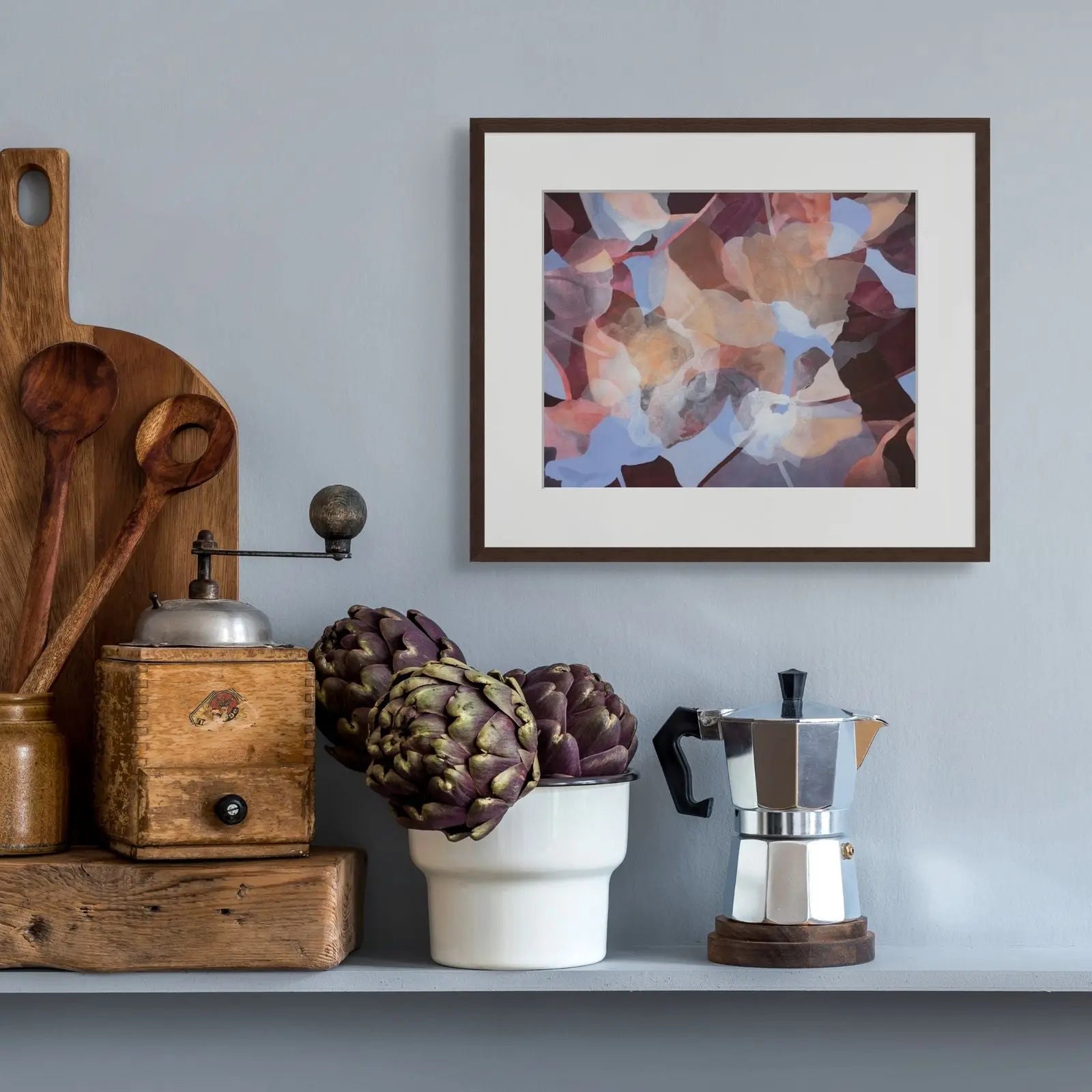 EASE | Mini print with passepartout Ida Kopperud Art