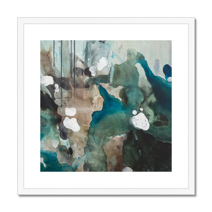 FLOW fine art print with white frame