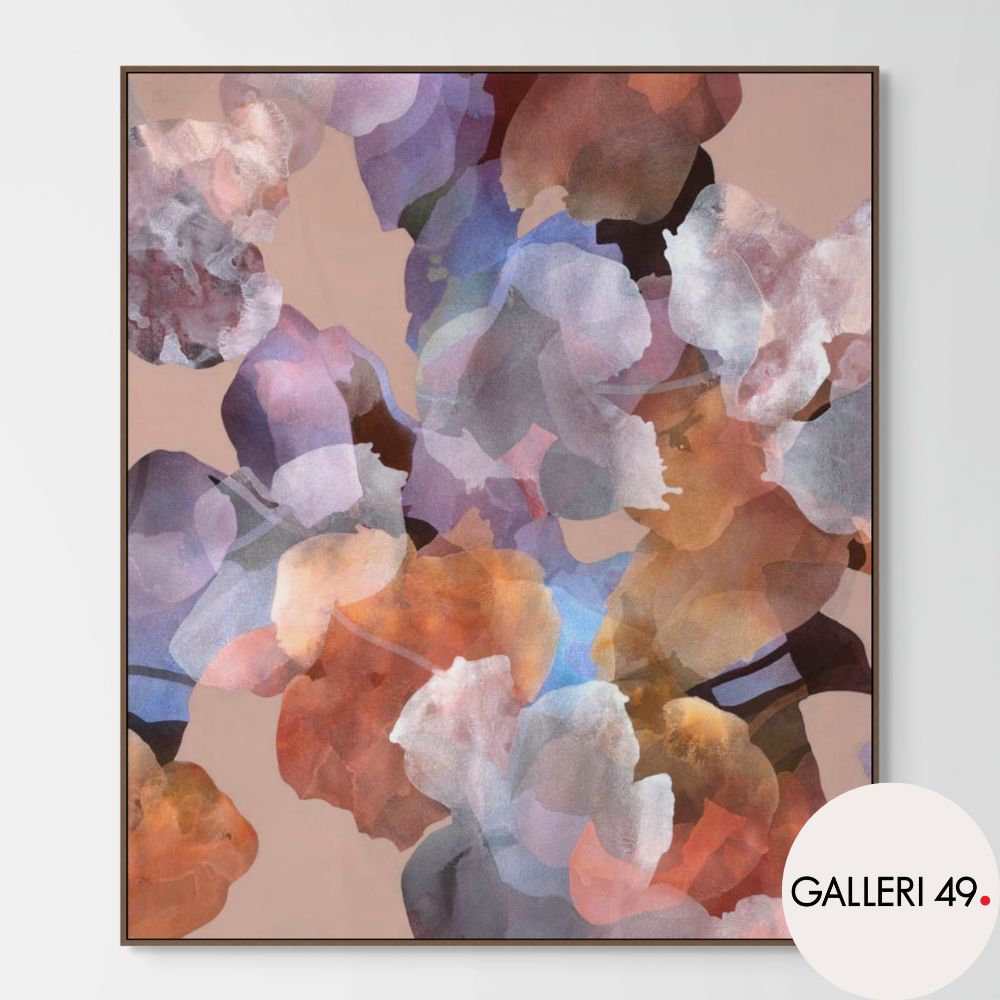 GLOW | Original Abstract Art | Framed  Original artwork