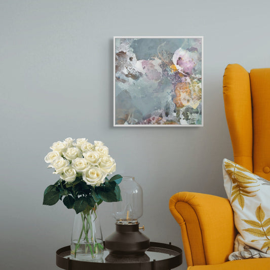 PATIENTLY BLOOMING 2 Mini | Canvas Art Print | Framed