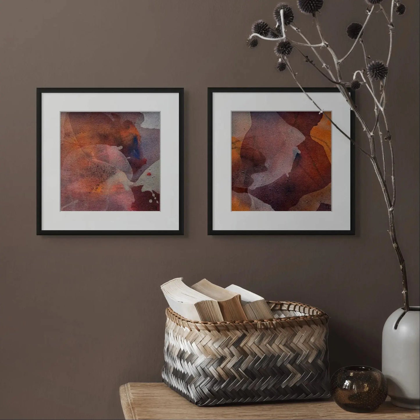 MINI ORIGINAL 1 | Original Abstract Art | Framed Ida Kopperud Art