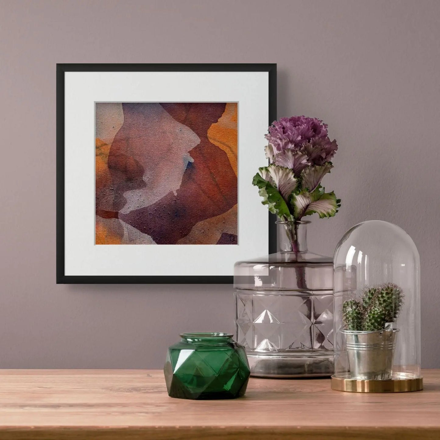 MINI ORIGINAL 3 | Original Abstract Art | Framed Ida Kopperud Art