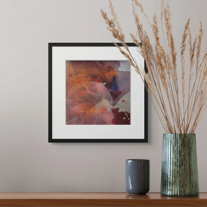 MINI ORIGINAL 1 | Original Abstract Art | Framed Ida Kopperud Art