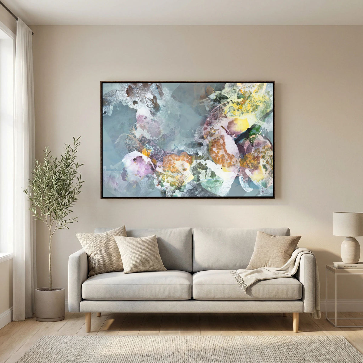 PATIENTLY BLOOMING 2 | Horizontal 2 | Canvas Art Print