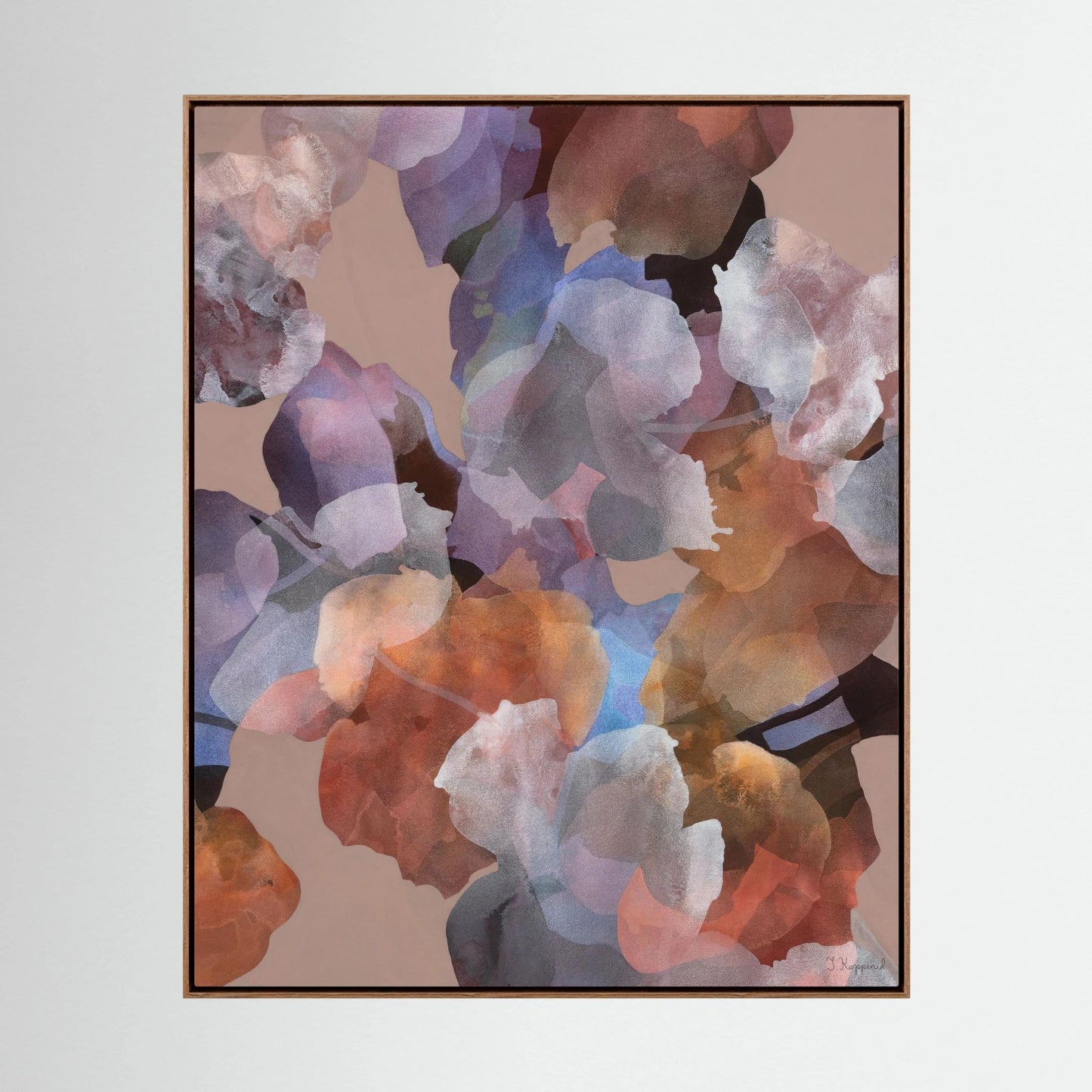 GLOW | Canvas Art Print | Framed