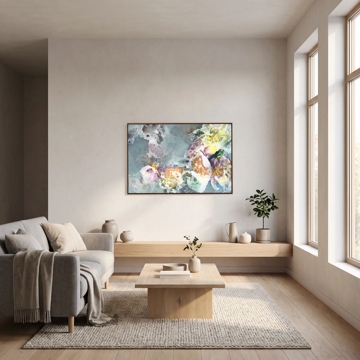PATIENTLY BLOOMING 2 | Horizontal 2 | Canvas Art Print