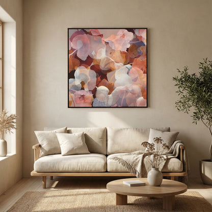 GENEROSITY Square | Canvas Art Print | Framed