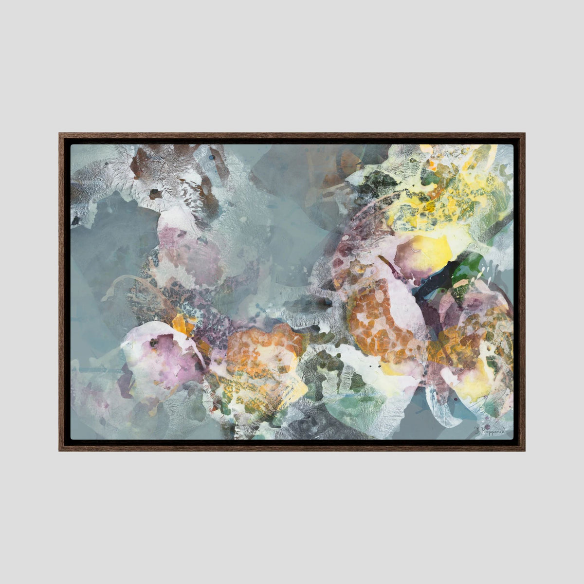 PATIENTLY BLOOMING 2 | Horizontal 2 | Canvas Art Print