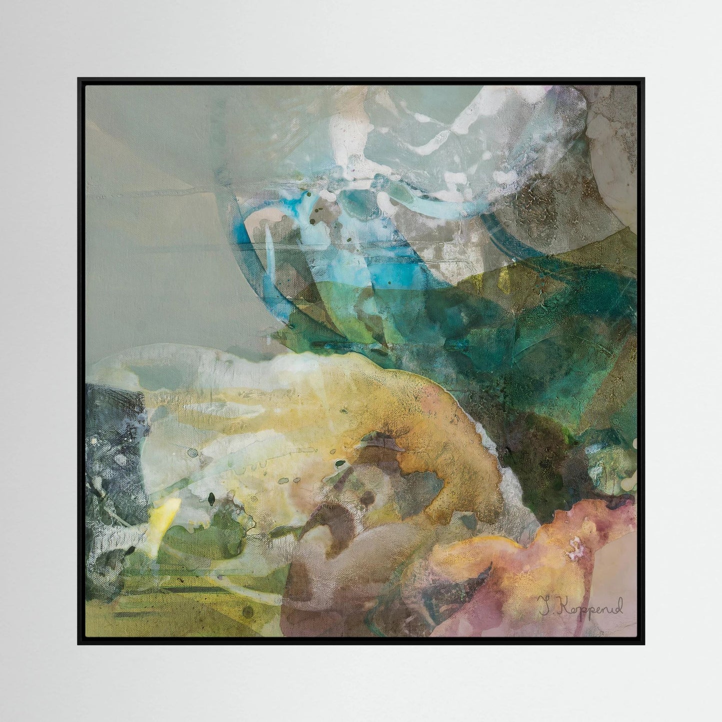 SUMMER WEDDING Mini | Canvas Art Print | Framed