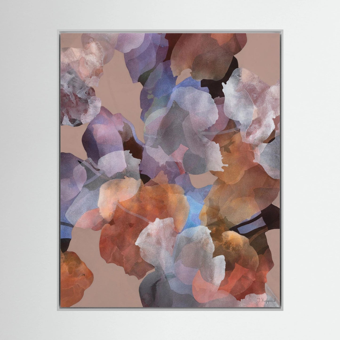 GLOW | Canvas Art Print | Framed