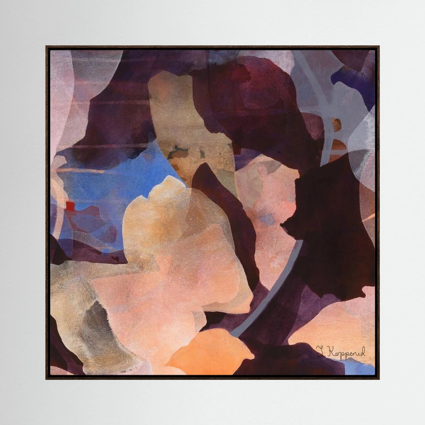 GROWTH mini | Canvas Art Print | Framed