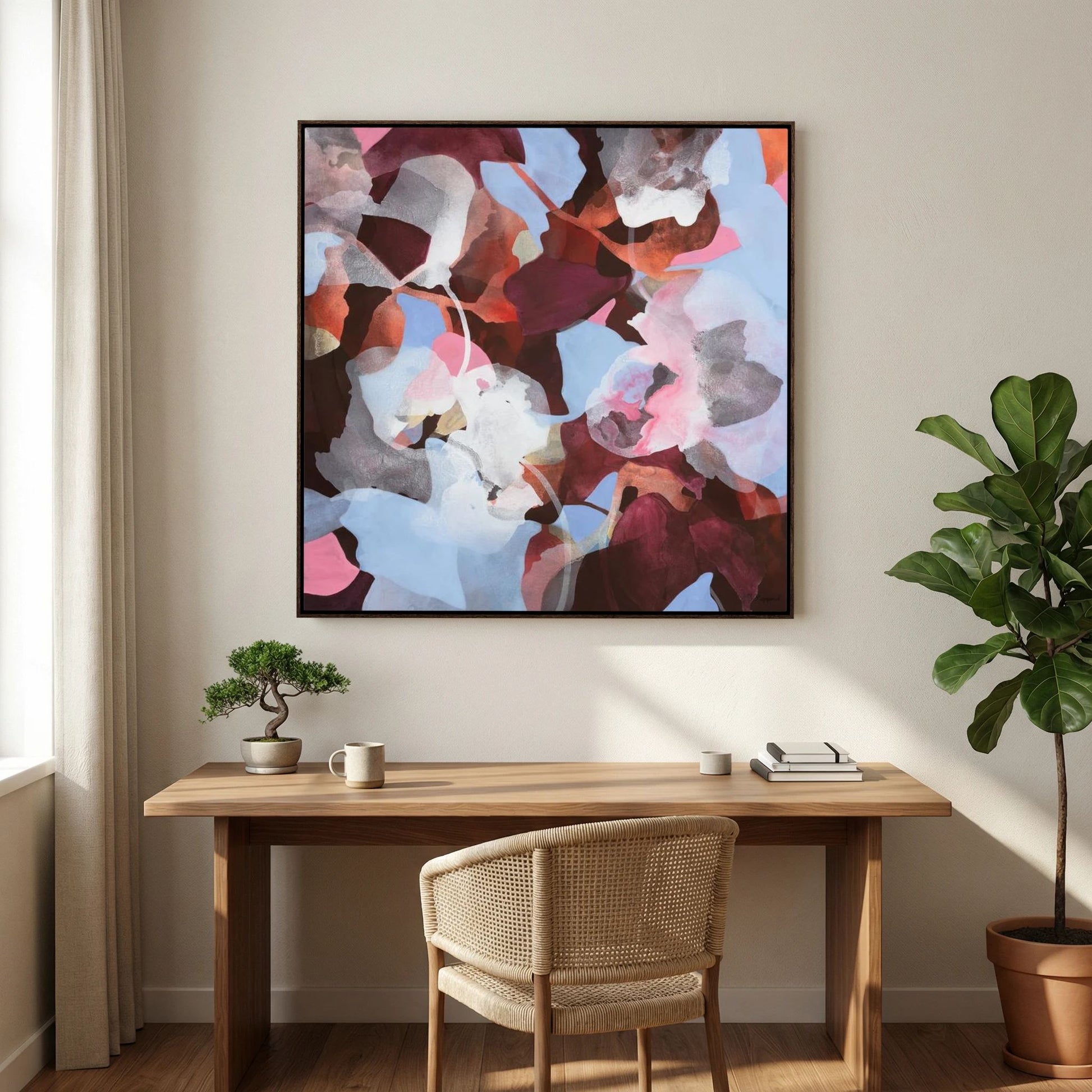 AUDACITY | Canvas Art Print | Framed