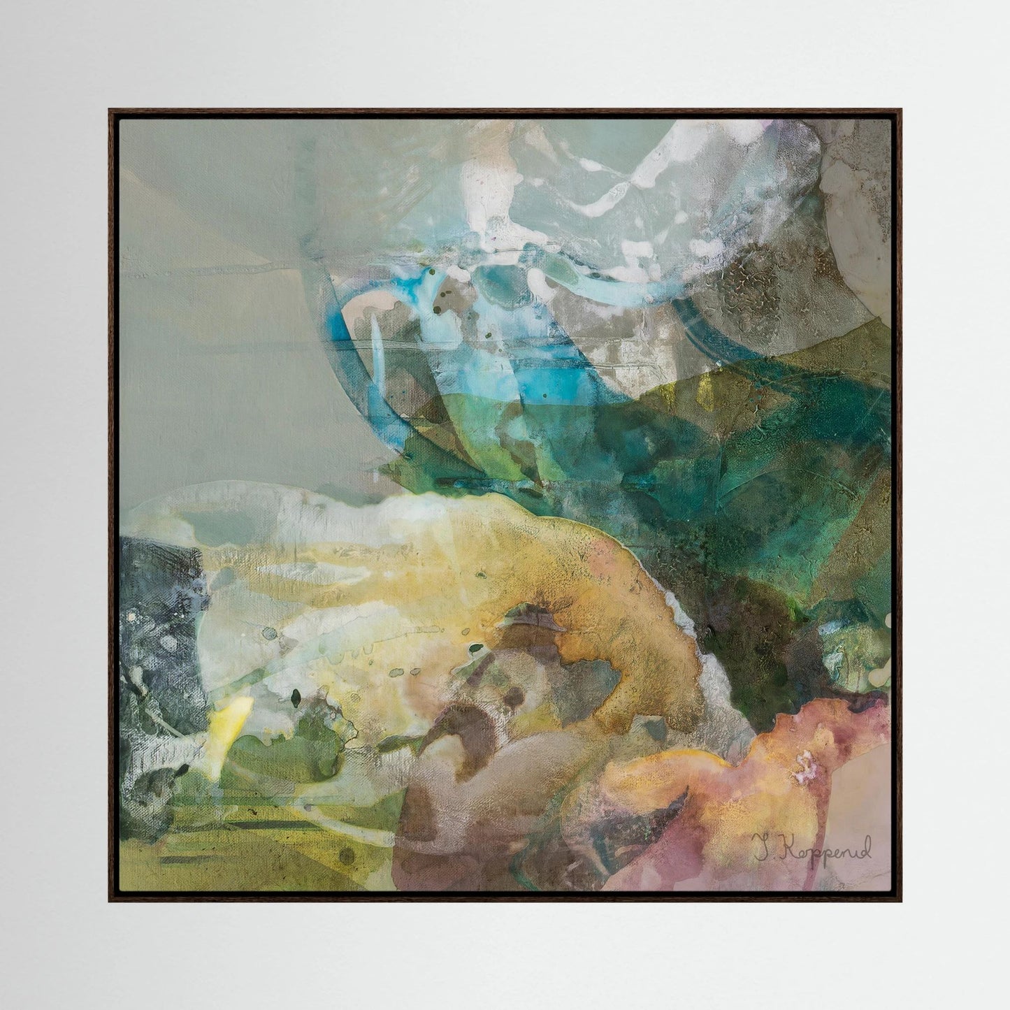 SUMMER WEDDING Mini | Canvas Art Print | Framed