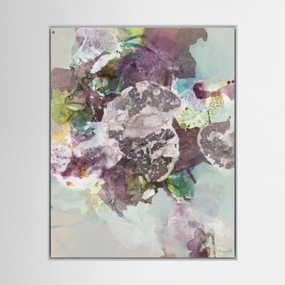PATIENTLY BLOOMING 1 | Canvas Art Print | Framed