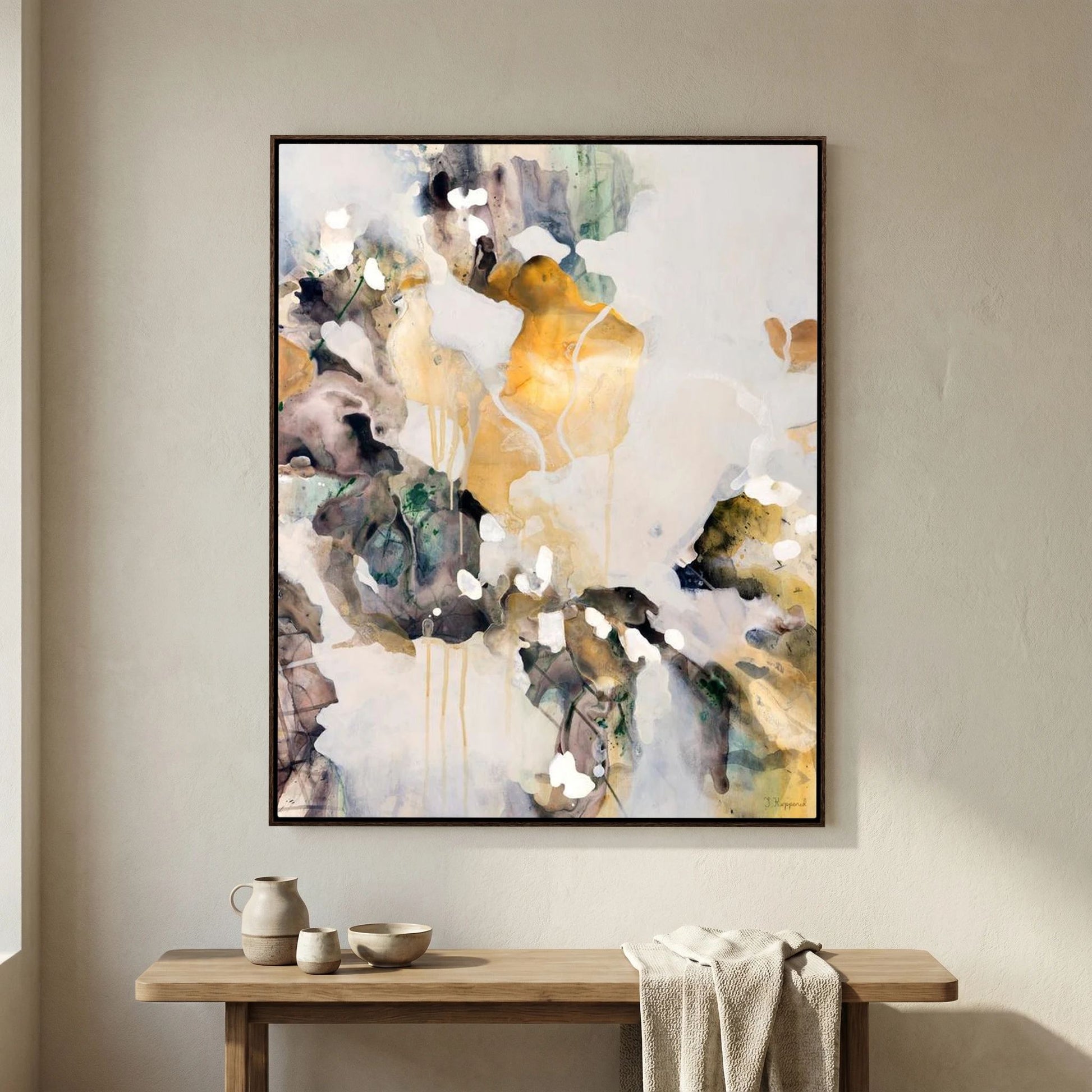 BREATHE | Canvas Art Print | Framed