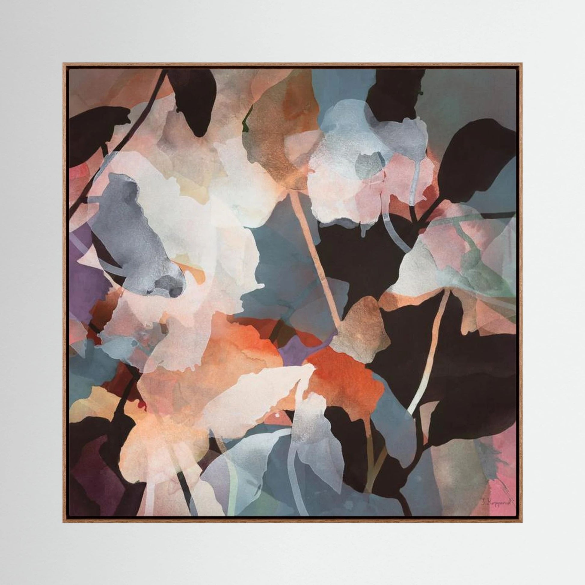 WILDFLOWER 2 | Canvas Art Print | Framed