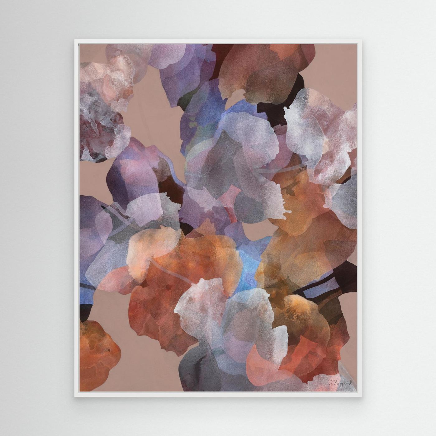 GLOW | Canvas Art Print | Framed