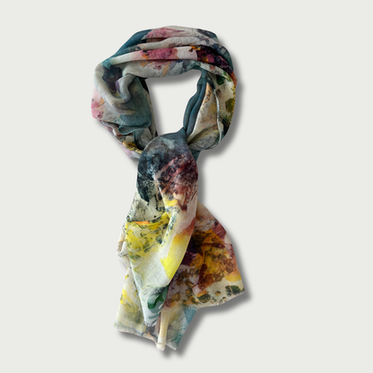 PATIENTLY BLOOMING | Art Scarf
