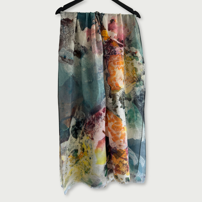 PATIENTLY BLOOMING | Art Scarf
