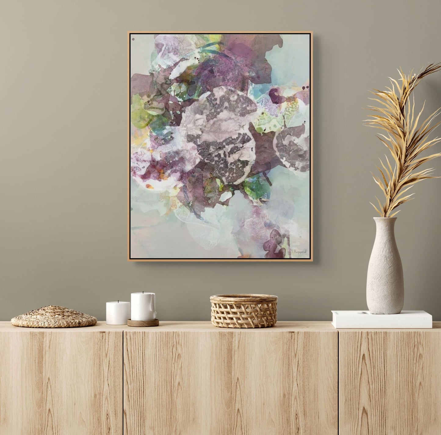 PATIENTLY BLOOMING 1 | Canvas Art Print | Framed  Canvas Print