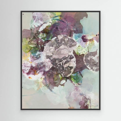 PATIENTLY BLOOMING 1 | Canvas Art Print | Framed
