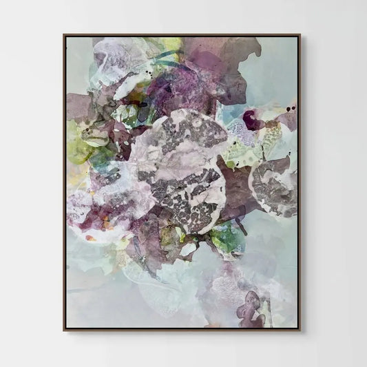 PATIENTLY BLOOMING | Original Abstract Art