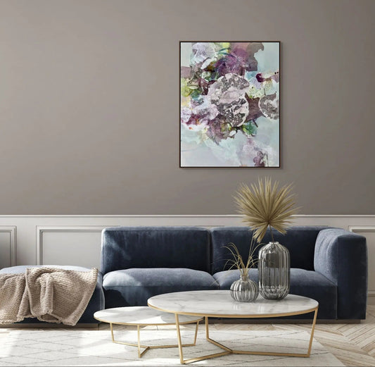 PATIENTLY BLOOMING | Original Abstract Art