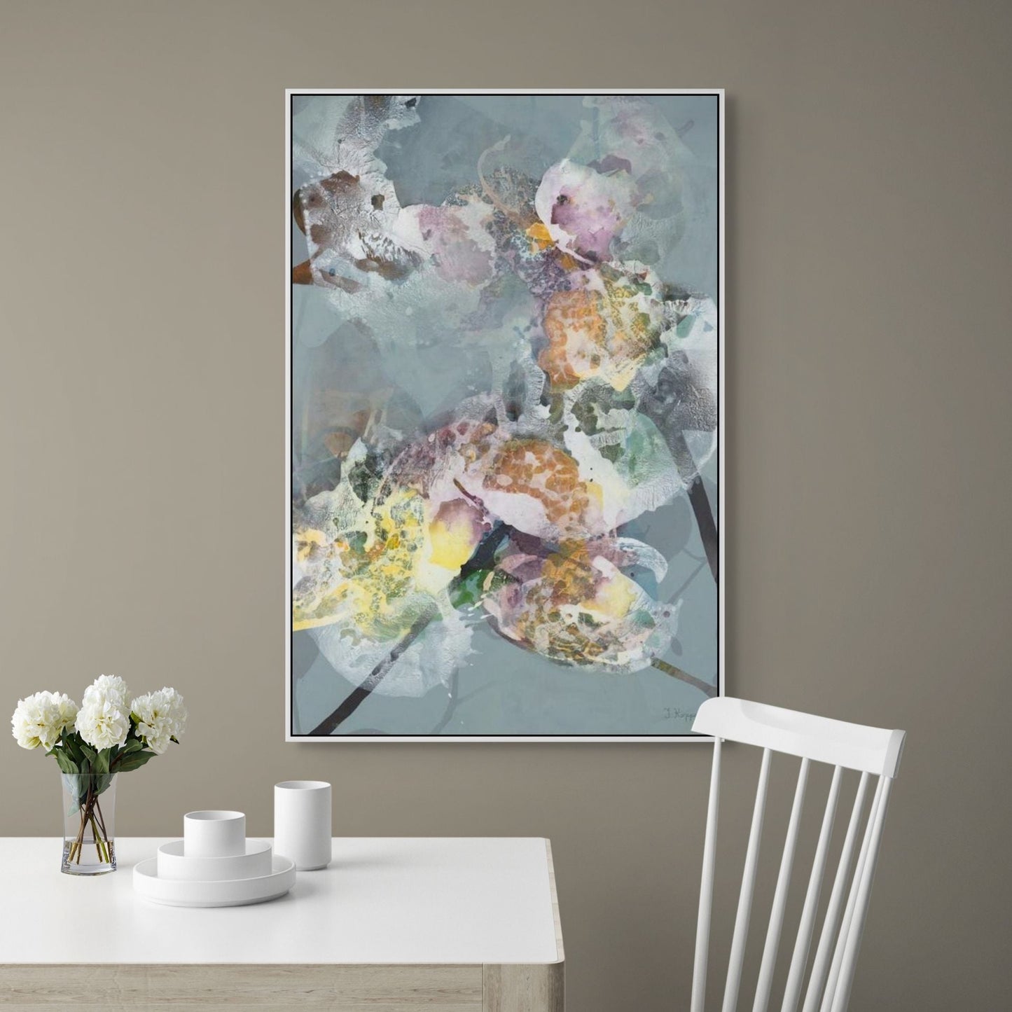PATIENTLY BLOOMING 2 | Canvas Art Print | Framed  Canvas Print