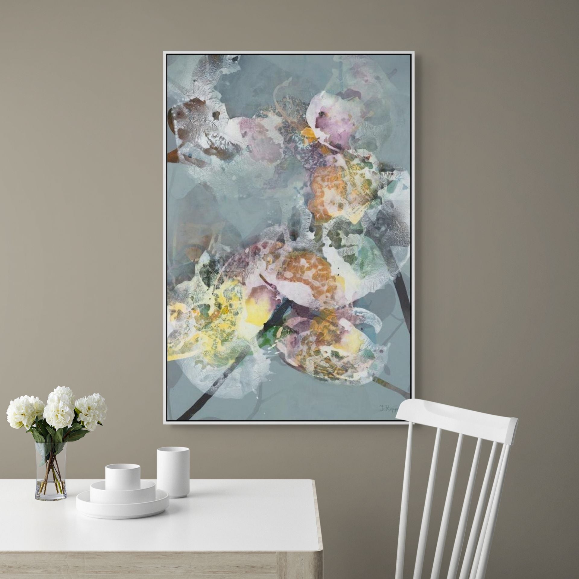 PATIENTLY BLOOMING 2 | Canvas Art Print | Framed  Canvas Print
